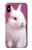 S3870 Mignon bébé lapin Etui Coque Housse pour iPhone X, iPhone XS