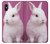 S3870 Mignon bébé lapin Etui Coque Housse pour iPhone X, iPhone XS