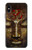 S3874 Symbole Ohm du visage de Bouddha Etui Coque Housse pour iPhone X, iPhone XS