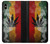 S3890 Drapeau Rasta Reggae Fumée Etui Coque Housse pour iPhone XS Max