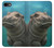 S3871 mignon, bébé, hippopotame, hippopotame Etui Coque Housse pour iPhone 7, iPhone 8, iPhone SE (2020) (2022)