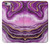 S3896 Stries d'or en marbre violet Etui Coque Housse pour iPhone 6 Plus, iPhone 6s Plus
