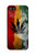 S3890 Drapeau Rasta Reggae Fumée Etui Coque Housse pour iPhone 5 5S SE