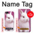 S3870 Mignon bébé lapin Etui Coque Housse pour iPhone 5C