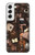 S3877 Université sombre Etui Coque Housse pour Samsung Galaxy S22