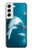 S3878 Dauphin Etui Coque Housse pour Samsung Galaxy S22