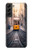 S3867 Tramways à Lisbonne Etui Coque Housse pour Samsung Galaxy S22 Plus
