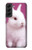 S3870 Mignon bébé lapin Etui Coque Housse pour Samsung Galaxy S22 Plus
