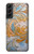 S3875 Tapis vintage en toile Etui Coque Housse pour Samsung Galaxy S22 Plus