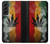 S3890 Drapeau Rasta Reggae Fumée Etui Coque Housse pour Samsung Galaxy S22 Plus