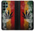 S3890 Drapeau Rasta Reggae Fumée Etui Coque Housse pour Samsung Galaxy S22 Ultra