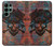 S3895 Pirate Crâne Métal Etui Coque Housse pour Samsung Galaxy S22 Ultra