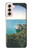 S3865 Europe Plage Duino Italie Etui Coque Housse pour Samsung Galaxy S21 5G
