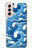 S3901 Vagues esthétiques de l'océan de tempête Etui Coque Housse pour Samsung Galaxy S21 5G