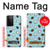 S3860 Motif à pois de noix de coco Etui Coque Housse pour Samsung Galaxy S21 Ultra 5G