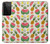 S3883 Motif de fruits Etui Coque Housse pour Samsung Galaxy S21 Ultra 5G