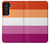 S3887 Drapeau de la fierté lesbienne Etui Coque Housse pour Samsung Galaxy S21 FE 5G