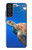 S3898 Tortue de mer Etui Coque Housse pour Samsung Galaxy S21 FE 5G