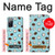 S3860 Motif à pois de noix de coco Etui Coque Housse pour Samsung Galaxy S20 FE