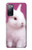 S3870 Mignon bébé lapin Etui Coque Housse pour Samsung Galaxy S20 FE