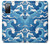 S3901 Vagues esthétiques de l'océan de tempête Etui Coque Housse pour Samsung Galaxy S20 FE