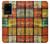 S3861 Bloc de conteneur coloré Etui Coque Housse pour Samsung Galaxy S20 Plus, Galaxy S20+