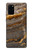 S3886 Rocher de marbre gris Etui Coque Housse pour Samsung Galaxy S20 Plus, Galaxy S20+