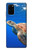 S3898 Tortue de mer Etui Coque Housse pour Samsung Galaxy S20 Plus, Galaxy S20+