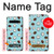 S3860 Motif à pois de noix de coco Etui Coque Housse pour Samsung Galaxy S10 5G