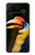 S3876 Calao coloré Etui Coque Housse pour Samsung Galaxy S10