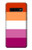 S3887 Drapeau de la fierté lesbienne Etui Coque Housse pour Samsung Galaxy S10
