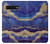 S3906 Marbre violet bleu marine Etui Coque Housse pour Samsung Galaxy S10
