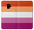 S3887 Drapeau de la fierté lesbienne Etui Coque Housse pour Samsung Galaxy S9