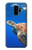 S3898 Tortue de mer Etui Coque Housse pour Samsung Galaxy S9