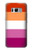 S3887 Drapeau de la fierté lesbienne Etui Coque Housse pour Samsung Galaxy S8 Plus