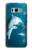S3878 Dauphin Etui Coque Housse pour Samsung Galaxy S8