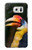 S3876 Calao coloré Etui Coque Housse pour Samsung Galaxy S7 Edge