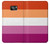 S3887 Drapeau de la fierté lesbienne Etui Coque Housse pour Samsung Galaxy S7 Edge