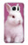 S3870 Mignon bébé lapin Etui Coque Housse pour Samsung Galaxy S7