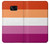 S3887 Drapeau de la fierté lesbienne Etui Coque Housse pour Samsung Galaxy S7