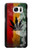 S3890 Drapeau Rasta Reggae Fumée Etui Coque Housse pour Samsung Galaxy S7