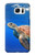 S3898 Tortue de mer Etui Coque Housse pour Samsung Galaxy S7