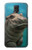 S3871 mignon, bébé, hippopotame, hippopotame Etui Coque Housse pour Samsung Galaxy S5