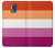 S3887 Drapeau de la fierté lesbienne Etui Coque Housse pour Samsung Galaxy S5