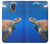 S3898 Tortue de mer Etui Coque Housse pour Samsung Galaxy S5