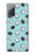 S3860 Motif à pois de noix de coco Etui Coque Housse pour Samsung Galaxy Note 20