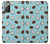 S3860 Motif à pois de noix de coco Etui Coque Housse pour Samsung Galaxy Note 20