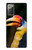 S3876 Calao coloré Etui Coque Housse pour Samsung Galaxy Note 20