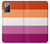 S3887 Drapeau de la fierté lesbienne Etui Coque Housse pour Samsung Galaxy Note 20