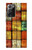 S3861 Bloc de conteneur coloré Etui Coque Housse pour Samsung Galaxy Note 20 Ultra, Ultra 5G